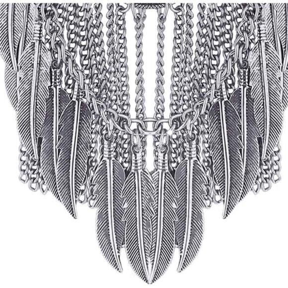 Exaggerated Vintage Maxi Choker Statement Collar Necklace Pendants - Picture 5 of 7